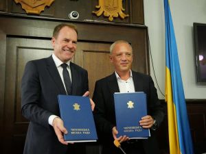 Чернівці привітали Дюссельдорф зі святом